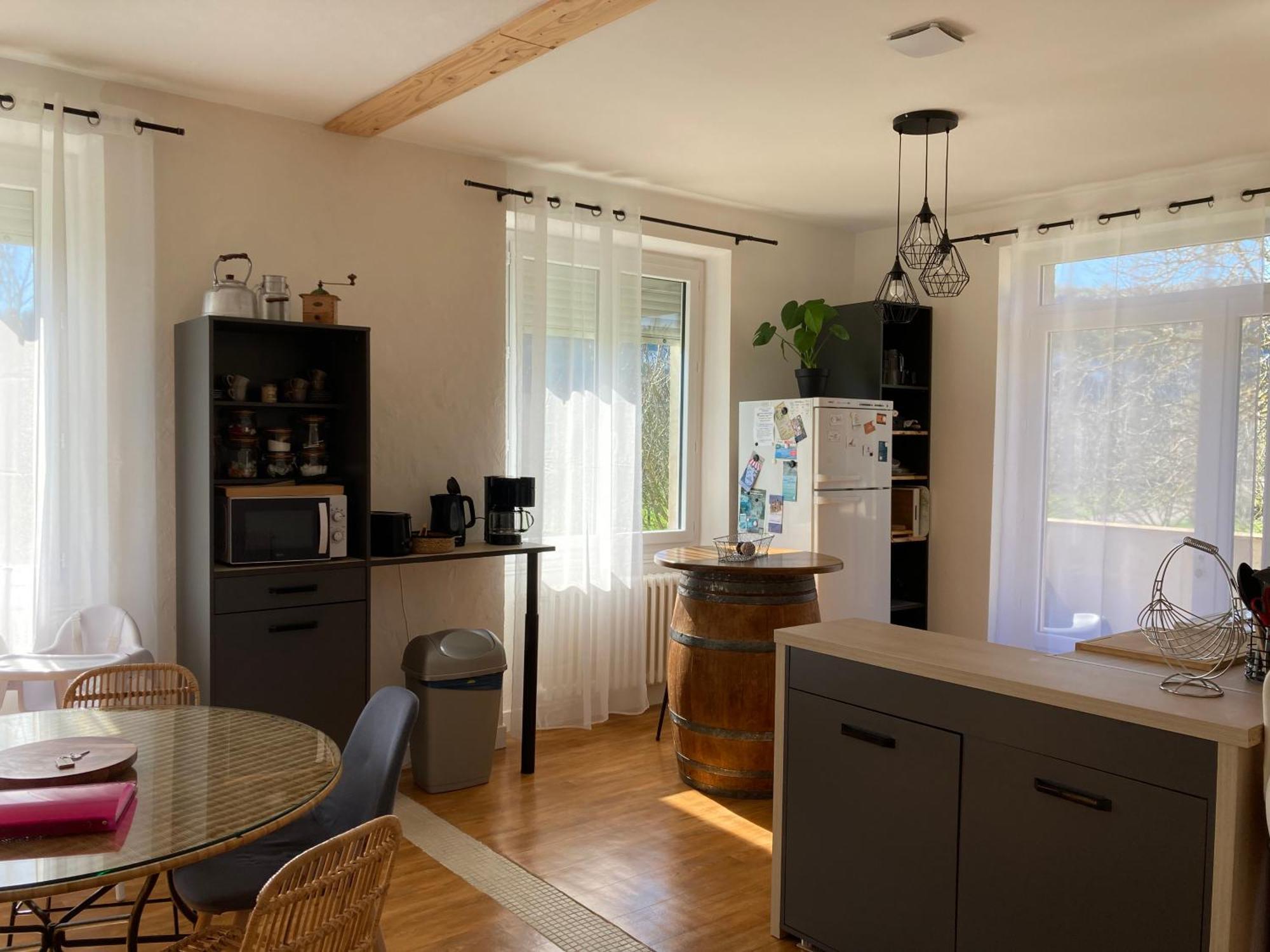 Gite Les Cles Des Champs Cote Jardin Lacave  Exterior photo
